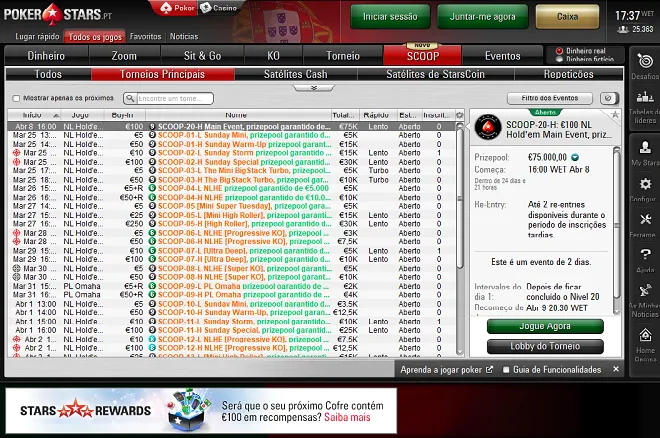 SCOOP PokerStars.pt