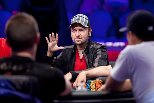 Daniel Negreanu, not your bubble boy.