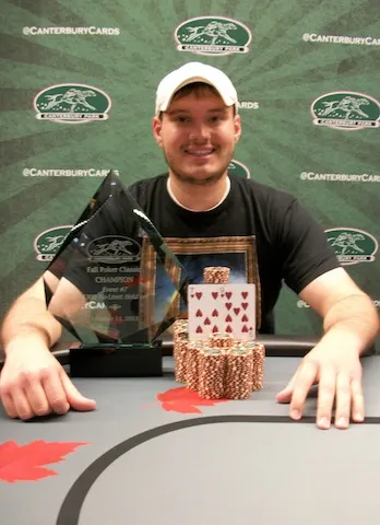 Adam Dahlin Wins Canterbury Park's Fall Poker Classic Main Event for ,035 108
