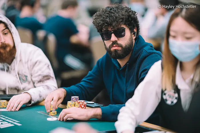 André Marques no WSOP Main Event 2022