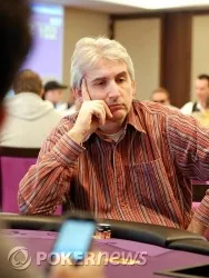 "Hmm, how interesting, I seem to be the chip leader."
