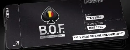 Bwin Poker : Belgium Open Freeroll 0001