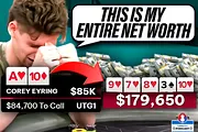 Corey Eyring’s Net Worth River Gamble; Mizrachi Battles Kabrhel | PokerNews Podcast #910