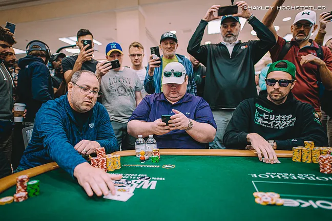 David ODB Baker Doubles up on WSOP Main Event Bubble