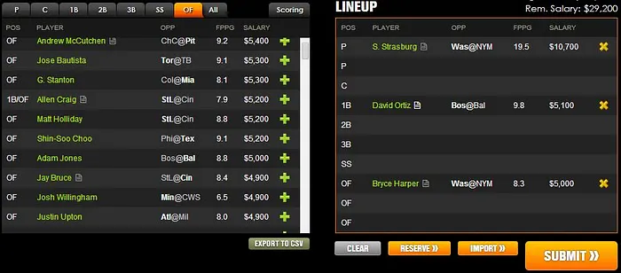 Play Opening Day of Fantasy Baseball on March 31, Win ,000 101