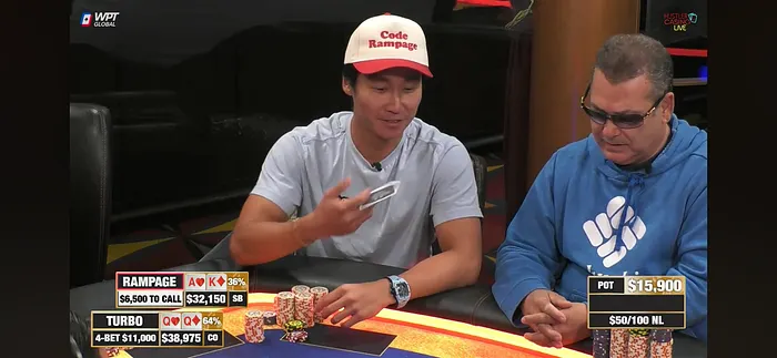 Rampage Folds Ace-King