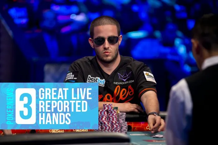 Merson showed nerves of steel with a huge all-in bluff.