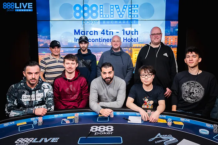 888poker LIVE London Kickoff Final Table