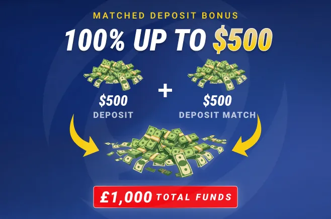Matched Deposit Bonus graphic