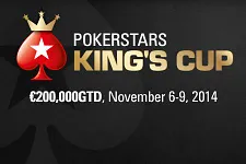 The €200,000 GTD PokerStars King's Cup Kicks Off on November 6
