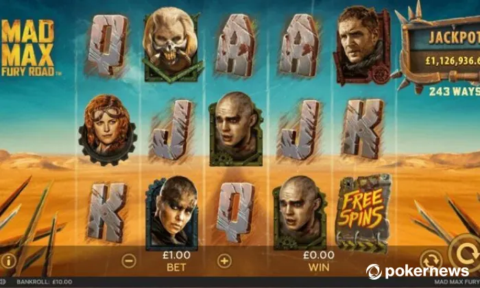 MadMax Fury Road Slot