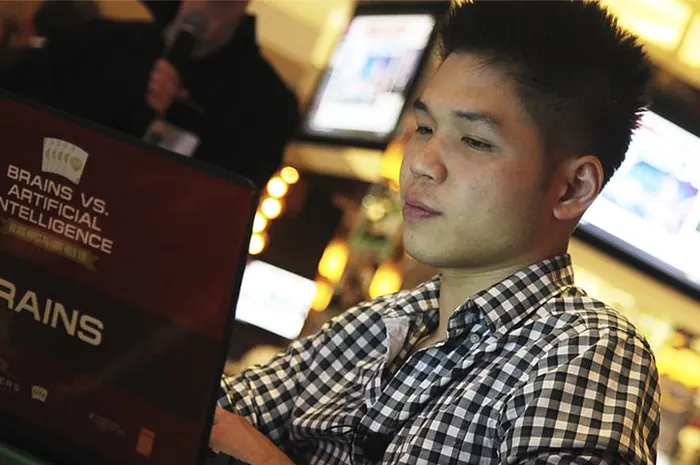 Dong Kim in first AI contest in 2015