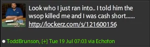 Todd Brunson Conseguiu Fazer "Car Out" da Full Tilt Poker 101
