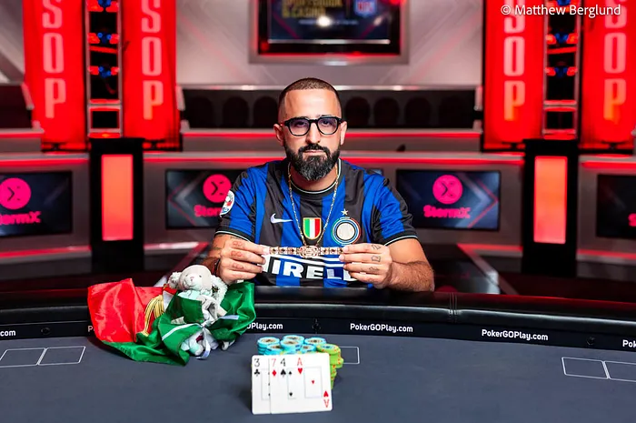 Michael Rodrigues campeão nas WSOP 2023