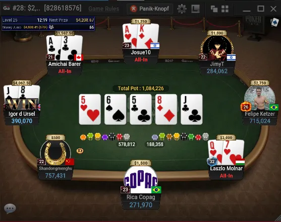 Triple Knockout for d'Ursel