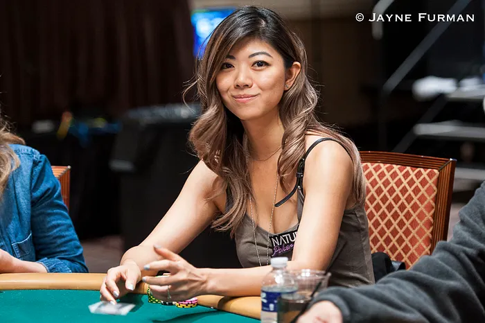 Xuan Liu competing at the World Series of Poker