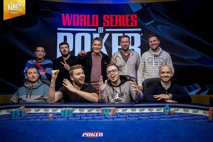 Mesa final Evento #5 WSOPE 2018