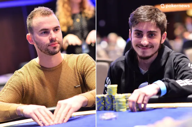 Renan Bruschi e Daniel Aziz no EPT London 2022
