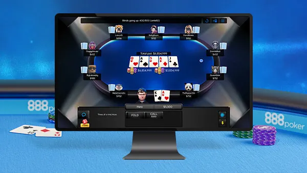 888poker en ordenador