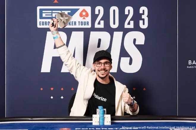 Gil Fonseca campeão no EPT Paris 2023