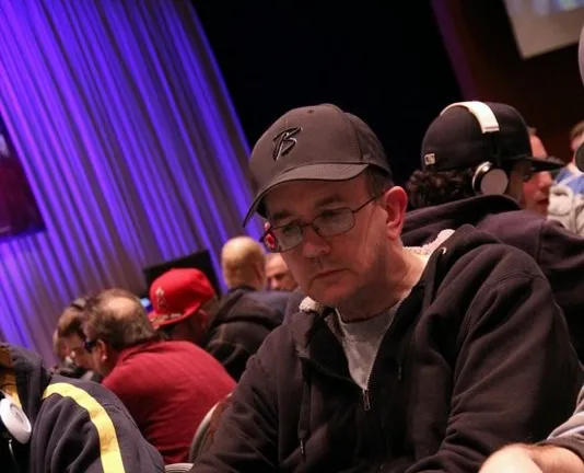 James Mendenhall on Day 1c of the 2014 Borgata Winter Poker Open