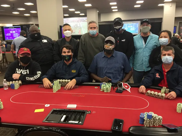 Event #1 final table.