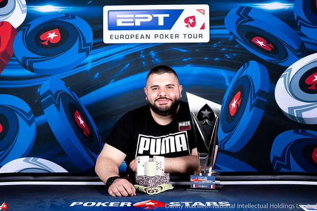 Stefano Schiano - 2019 PokerStars and Monte-Carlo®Casino EPT€1,100 French National Championship Winner