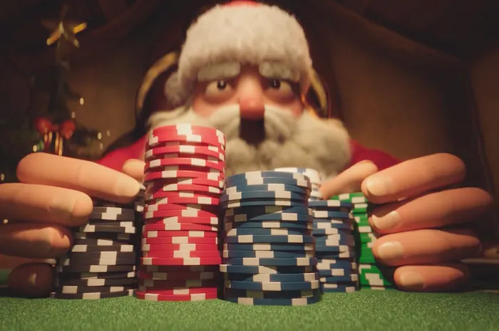[VIDEO] Quand le Père Noël joue au poker 0001