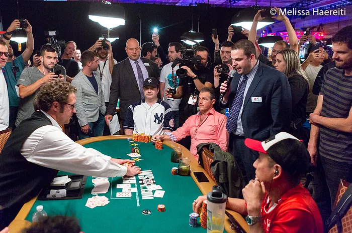 Bolha do Main Evento da WSOP 2018