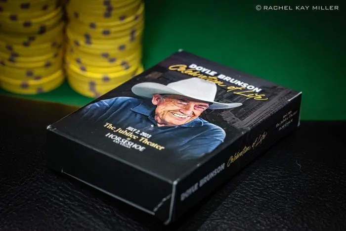 Doyle Brunson Celebration of Life Cards