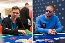 Fedor Holz (left) and Chance Kornuth (right)