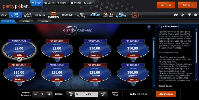 cash game partypoker