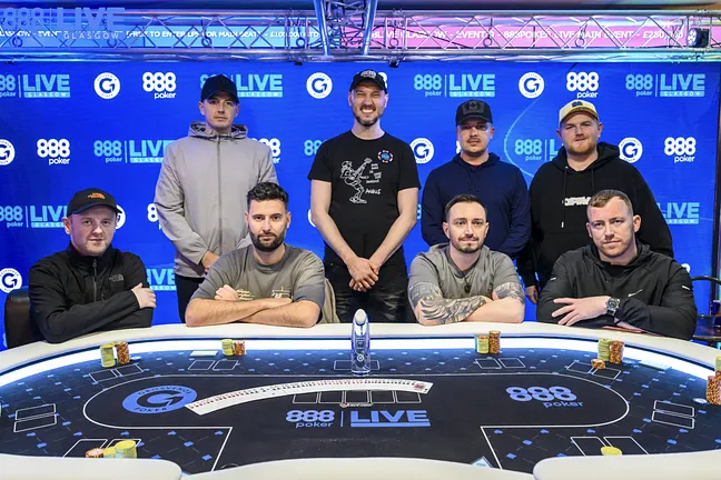 888poker Live Glasgow High Roller final table