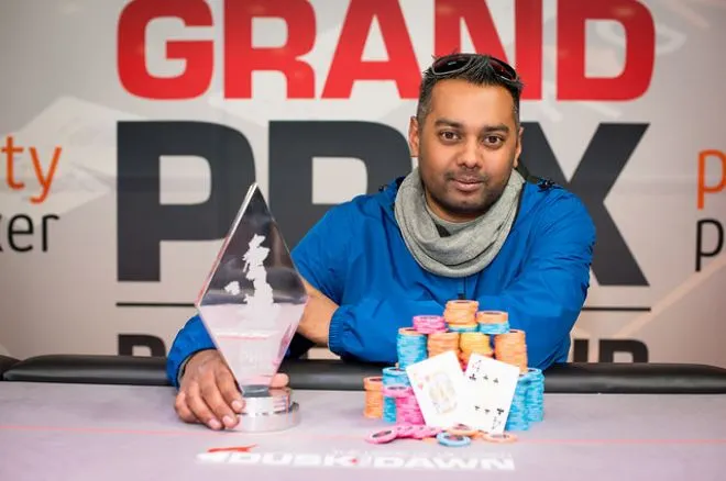 Sunny Mistri Wins the Grand Prix Poker Tour Stamford Bridge Main Event