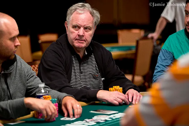 Chirs Bjorn is looking to add to his WSOP bracelet collection