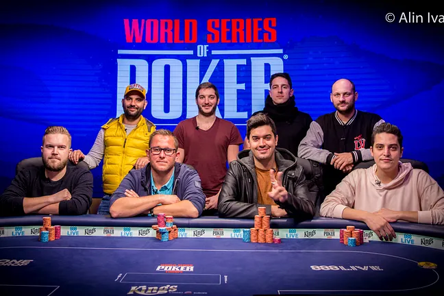 WSOPE Event #2 Final Table