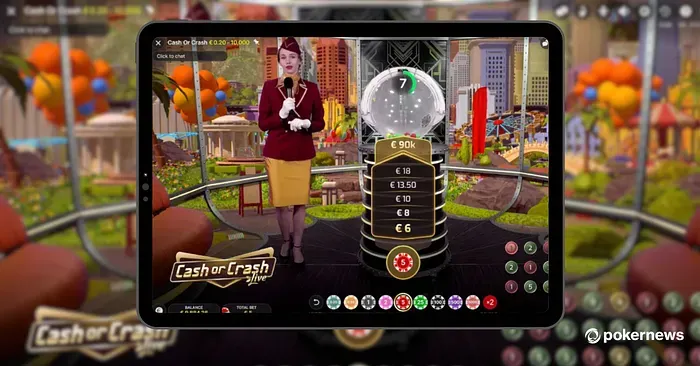 Cash or Crash Live Crash Game
