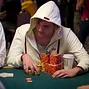 Pius Heinz is second in chips with 2,300,000