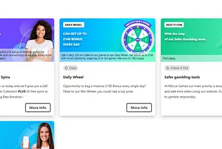 Mecca Games Casino Promo Lobby