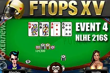 ‘ddanchev’ a remporté Le tournoi Event #4 NLHE (1 Rebuy 1 Addon) à 216$ des FTOPS Full Tilt Online Poker Series (FTOPS) XV.