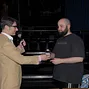 Jeffrey Pollack presents Brock Parker with WSOP bracelet