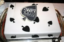 The WPT's 100th Episode Celebratory Cake