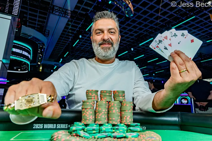 Sergio Benso, "The Solitary Wolf," Conquers the WSOP Pick-Your-PLO