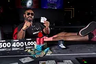 Bharat Shetty Cracks Aces Repeatedly to Win Event #6: $800 Mystery Bounty