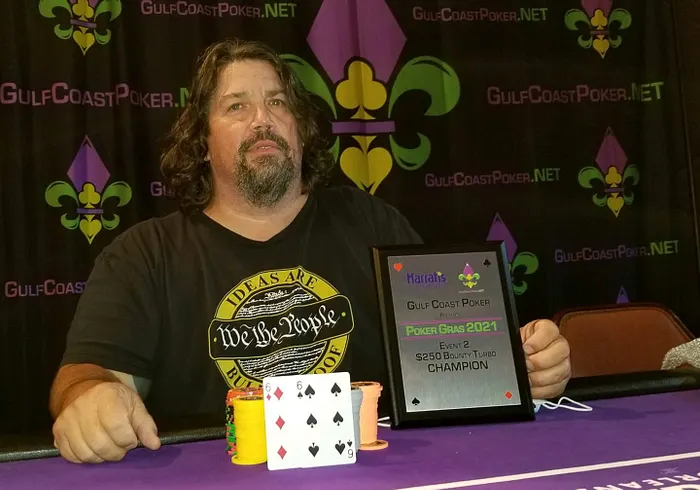 Chuck Brady won back-to-back trophies.