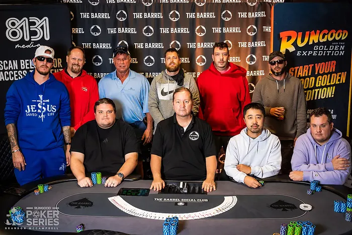 $800 Main Event Final Table