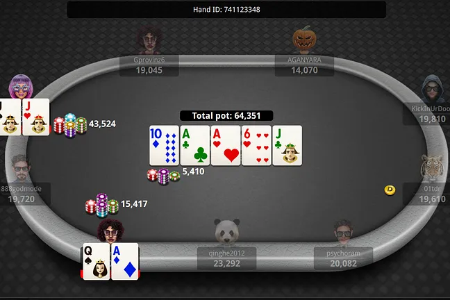 "Nat8888Star" Stacking Chips Early