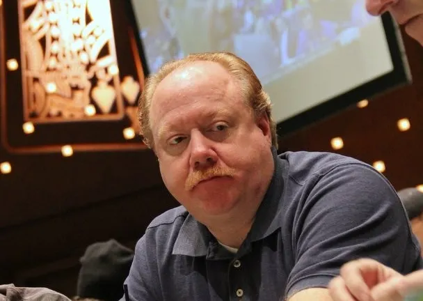 Dan Heimiller on Day 2 of the 2014 WPT Borgata Winter Poker Open Main Event