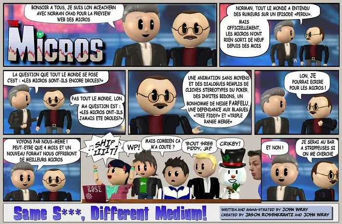 Cartoon poker : retour des Micros en version non-animée 102