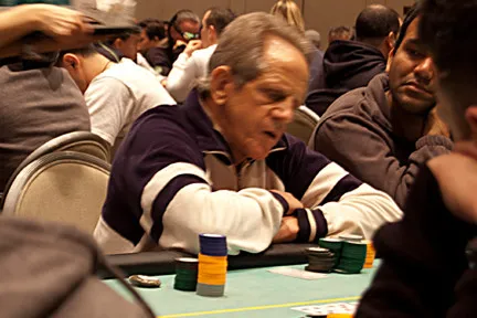 Robert "Uncle Krunk" Panitch is Among the Chip Leaders at the End of Day 1A